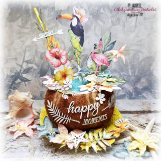 “Happy Summer moments” 49 and Market Coctail drink